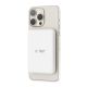 9. Tech-Protect LifeMag PB10 Powerbank mit MagSafe 5000 mAh 15 W USB-C-Anschluss – weiß + USB-C-Kabel