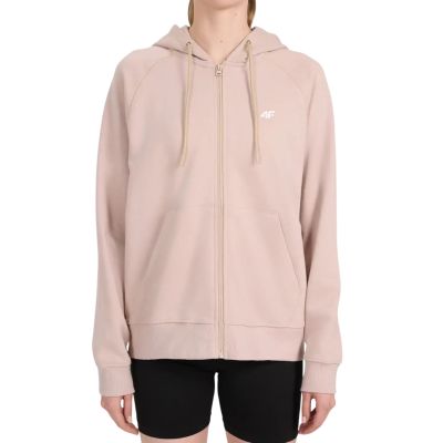 Damen-Sweatshirt 4F F2205 beige 4FWSS26TSWSF2205 83S