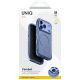 7. Uniq Combat Magclick Ladehülle für iPhone 18 Pro / 17 Pro – Blau