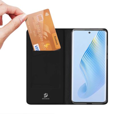 2. Dux Ducis Skin Pro Hülle für Honor Magic5 Flip Cover Card Wallet Stand schwarz