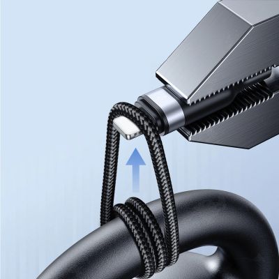 10. Joyroom Multi-Use Series S-A18 4in1 USB-A - USB-C / Lightning / Lightning / Micro-USB-Kabel 1,2 m - Schwarz