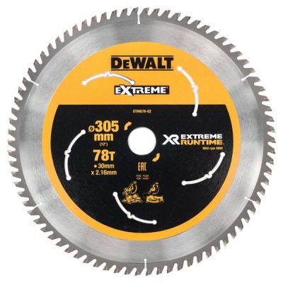 DeWALT DT99576-QZ Kreissägeblatt 30,5 cm 1 Stück.