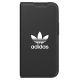 2. Adidas OR Booklet Case BASIC iPhone 14 Pro 6,1" schwarz/schwarz weiß 50182