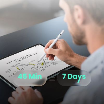 10. Metapen Pencil Air8 Pro für iPad – Weiß
