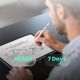 10. Metapen Pencil Air8 Pro für iPad – Weiß
