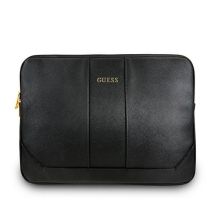 Guess Sleeve GUCS13TBK 13" schwarz/schwarzes Saffiano