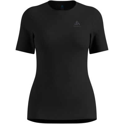3. Odlo BL TOP Crew Neck S/S ACTIVE WARM ECO Damen T-Shirt Größe M Schwarz