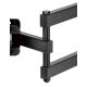 7. Manhattan 462426 TV-Wandhalterung 177,8 cm (70") Schwarz