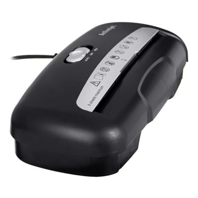 29. Activejet ASH-0601S Aktenvernichter, P-2, 10 l, 6 mm Streifen, 6 Blatt, schwarz.