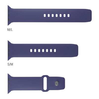 7. Puro Icon Armband für Apple Watch 44/45/46/49 mm – Marineblau