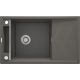 Magnetische Granitspüle, 1 Becken, mit Abtropffläche, ZRM T113 5908212095041