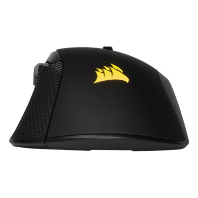 16. Corsair IRONCLAW FPS/MOBA RGB Black Gaming-Maus