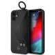 Mercedes Strap Line Case für iPhone 12 mini - Schwarz