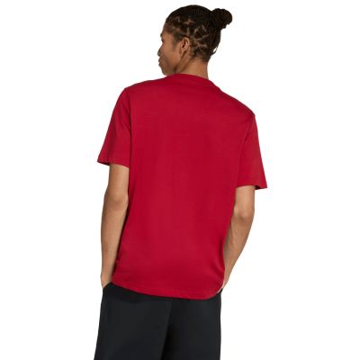 2. adidas Essentials 3-Streifen Herren-T-Shirt Rot KD4865