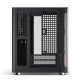 15. Jonsbo TK-0 PC-Gehäuse, Mini-Tower, Mini-ITX, gehärtetes Glas, Holz – schwarz