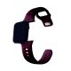 13. 3mk Silikon- Watch für Apple Watch 42 / 44 / 45 / 49 mm – Burgunderrot