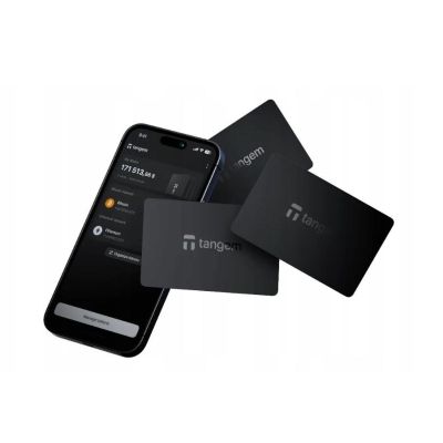 3. Tangem Wallet Kryptowährungs-Wallet – 2 Karten