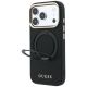 2. Guess Ring Stand 360 Grained Classic Logo MagSafe Hülle für iPhone 18 Pro / 17 Pro – schwarz