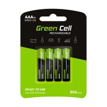 GREEN CELL BATTERIEN 4X AAA R3 800mAh