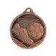 3. Bronzemedaille aus Stahl – Fußball