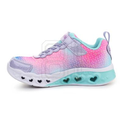 5. Skechers S Lights Flutter Heart Lights Jr 302315-LVMT Schuhe