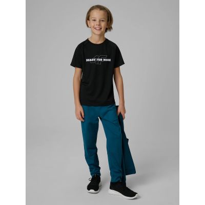 6. Schnelltrocknendes Sport-T-Shirt für Jungen 4F 4FJRSS26TFTSM2391-20S