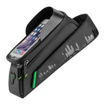 Rockbros Handytasche für Handys bis 6 Zoll (Rahmengröße), schwarz