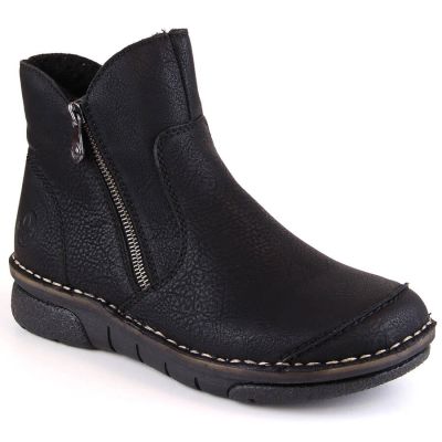 35. Bequeme isolierte Stiefeletten Rieker W RKR612 schwarz