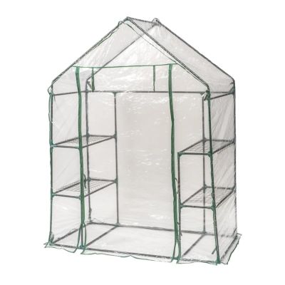 Gartengewächshaus 143x73x195cm aus PVC