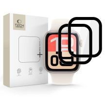 Tech-Protect Glass Flex+ 2er-Pack für Apple Watch 40 mm – Schwarz