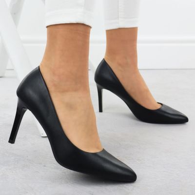 3. Schwarze High-Heel-Pumps von Sergio Leone 1339