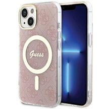 Guess IML 4G MagSafe Hülle für iPhone 15 / 14 / 13 – Rosa