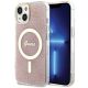 Guess IML 4G MagSafe Hülle für iPhone 15 / 14 / 13 – Rosa