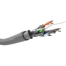 Goobay 93953 Netzwerkkabel Grau 100m Cat6 S/FTP (S-STP)