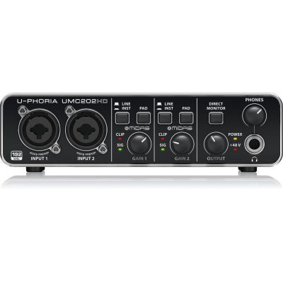 Behringer UMC202HD - USB-Audio-Interface