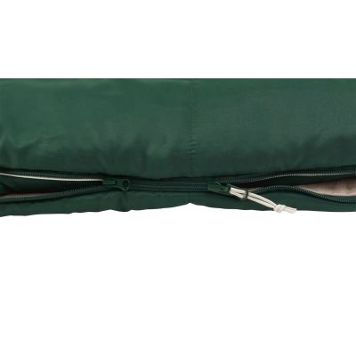 4. Outwell Contour Prime Rechteckiger Schlafsack für Erwachsene aus Polyester, Grün