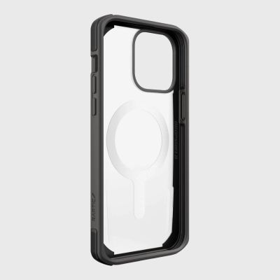 9. Raptic X-Doria Secure Case für iPhone 14 Pro mit gepanzerter MagSafe-Hülle schwarz