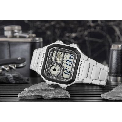 6. Herrenuhr CASIO AE-1200WHD-1AVEF + Box