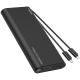 VEGER TC130 Powerbank Lithium-Ionen (Li-Ion) 25000 mAh Schwarz
