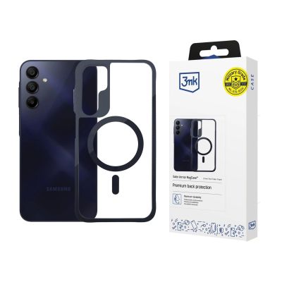3mk Satin Armor MagCase Hülle für Samsung Galaxy A15 5G – transparent