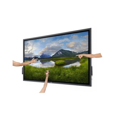 8. DELL Pro 65 Plus P6524QT Interaktiver Flachbildschirm 163,9 cm (64,5") LCD 350 cd/m² 4K Ultra HD Schwarz Touchscreen