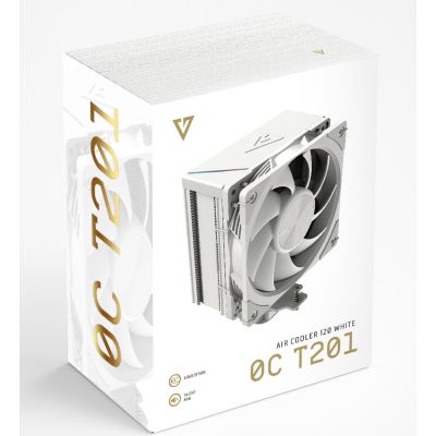 8. MODECOM CPU-KÜHLER VOLCANO 0C T201 WEISS