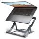 2. Axagon STND-LAG Laptop-Ständer, höhenverstellbar, faltbar, Aluminium Notebook- und Tablet-Ständer Grau 43,9 cm (17,3")