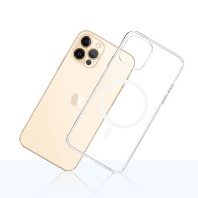 5. 3mk Clear MagCase Hülle für Apple iPhone 12 Pro Max – transparent