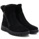 4. Gefütterte schwarze Damen-Lederstiefeletten Vinceza 133126