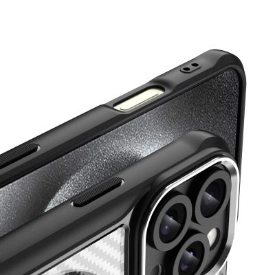 8. Leading Series MagSafe Silikonhülle für iPhone 16 Pro Max – Schwarz