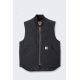 Carhartt V01 Firm Duck Isolierte Weste Schwarz