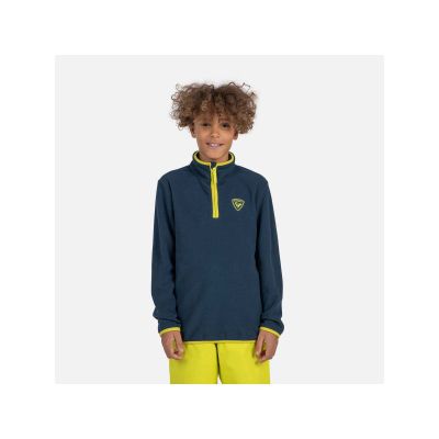 Rossignol Jr Strawpile Fleece Half-Zip Pullover, marineblau
