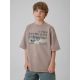 Locker geschnittenes Jungen-T-Shirt mit Aufdruck 4F 4FJRSS26TTSHM4279-25S