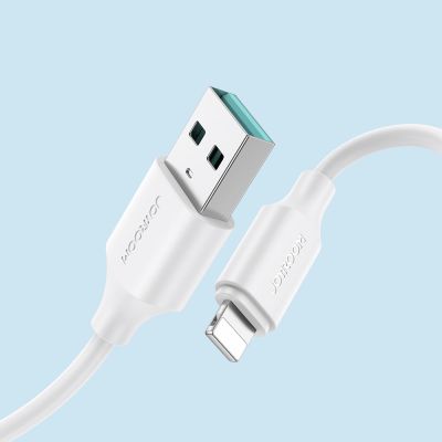 6. Joyroom Long-Lasting Series A9 USB-A / Lightning 2,4A-Kabel 1 m – weiß
